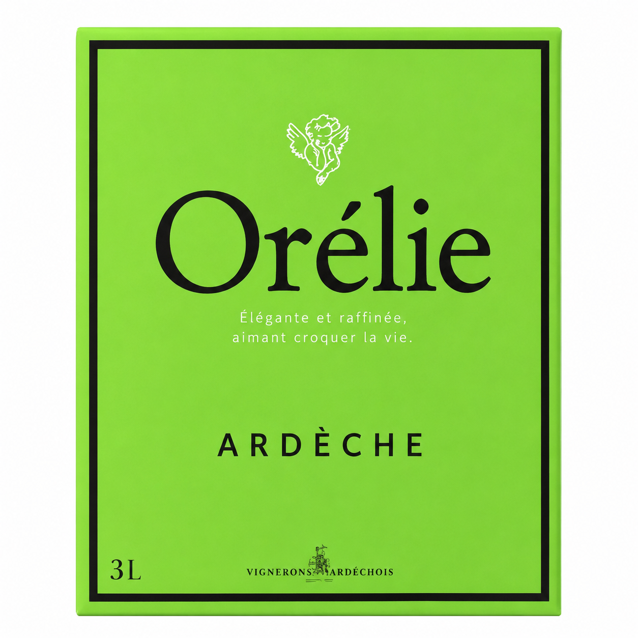 BIB 3L LE CUBE ORELIE BLANC